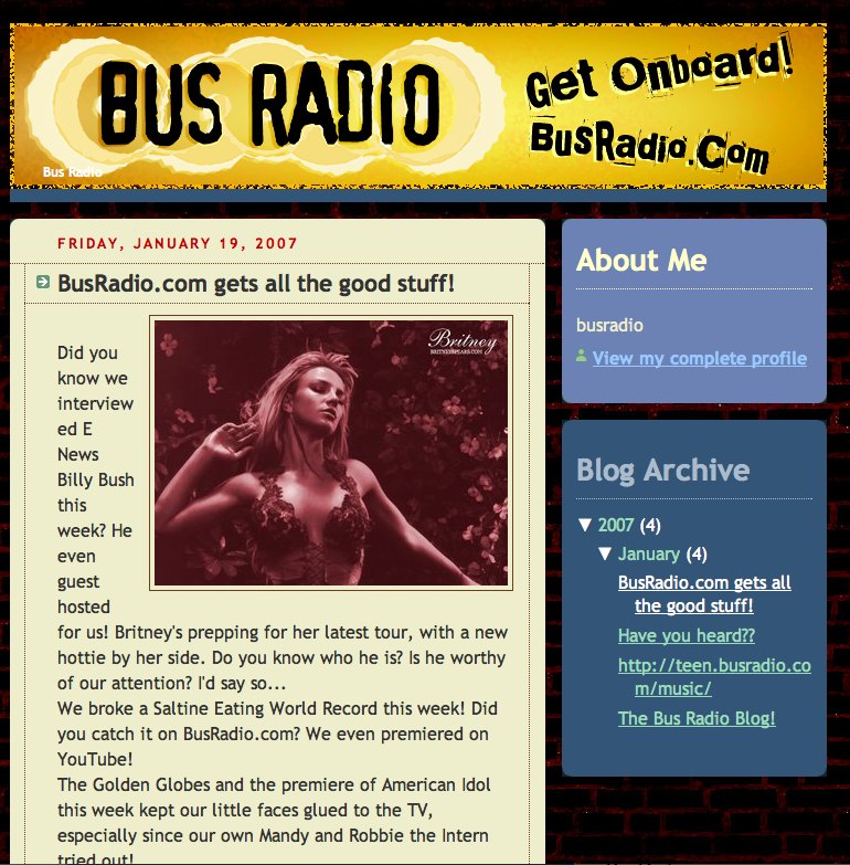 BusRadio’s Blog