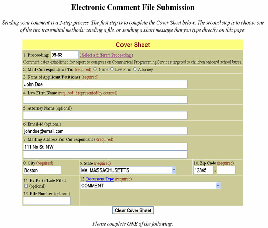 Let The FCC Hear From You