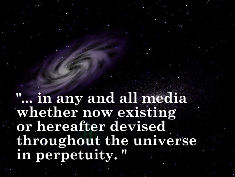 Channel One News Hall of Shame: “throughout the universe in perpetuity” (2005)