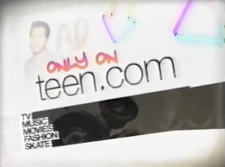 As advertised on Channel One News: Teen.com (October 21, 2009)
