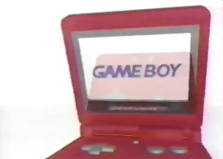 As advertised on Channel One News: Game Boy Advance $80 (2004)