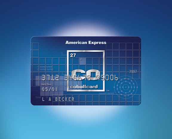 As advertised on Channel One News: Cobaltcard by American Express (December 18, 2000)