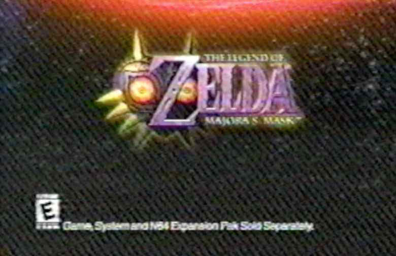 As advertised on Channel One News: Zelda (October 26, 2000)