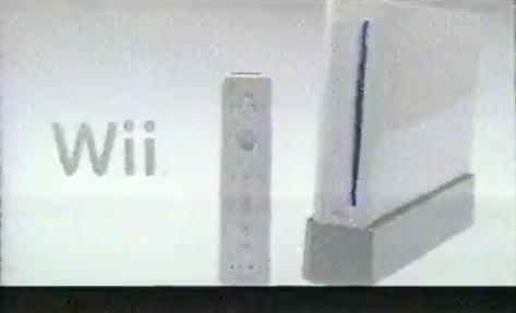 As advertised on Channel One News: Nintendo Wii game system (November 28, 2006)