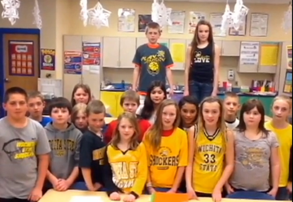 Channel One News now exploits elementary school students in Kansas.
