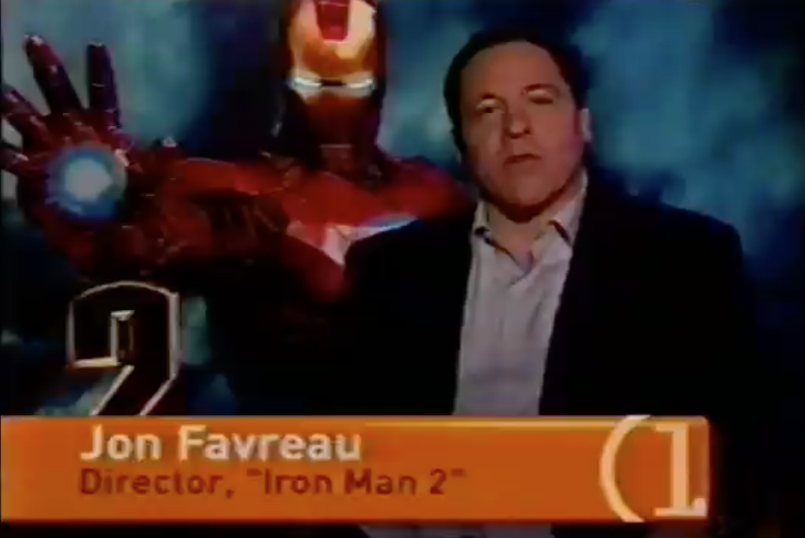 Channel One News allows Iron Man director to promote his movie on taxpayer time. (2010)