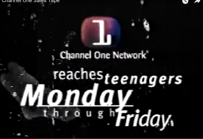 The infamous Channel One News Sales Video (1997)